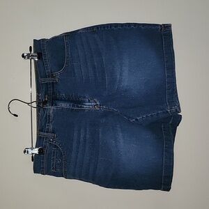 Gloria Vanderbilt Amanda all around slimming effect jean shorts, women's 6